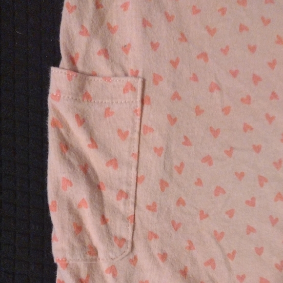 Pink Heart Patterned Baby Romper - Picture 6 of 10